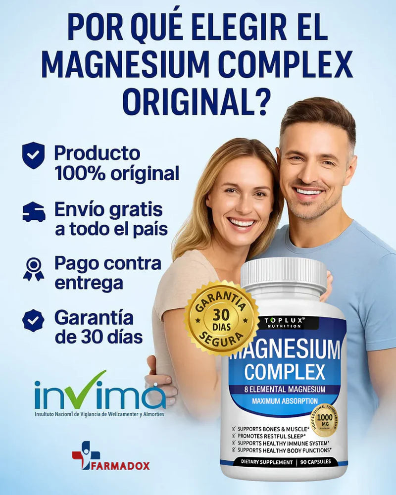 MAGNESIUM COMPLEX 8 EN 1 ORIGINAL ✨SUPER OFERTA