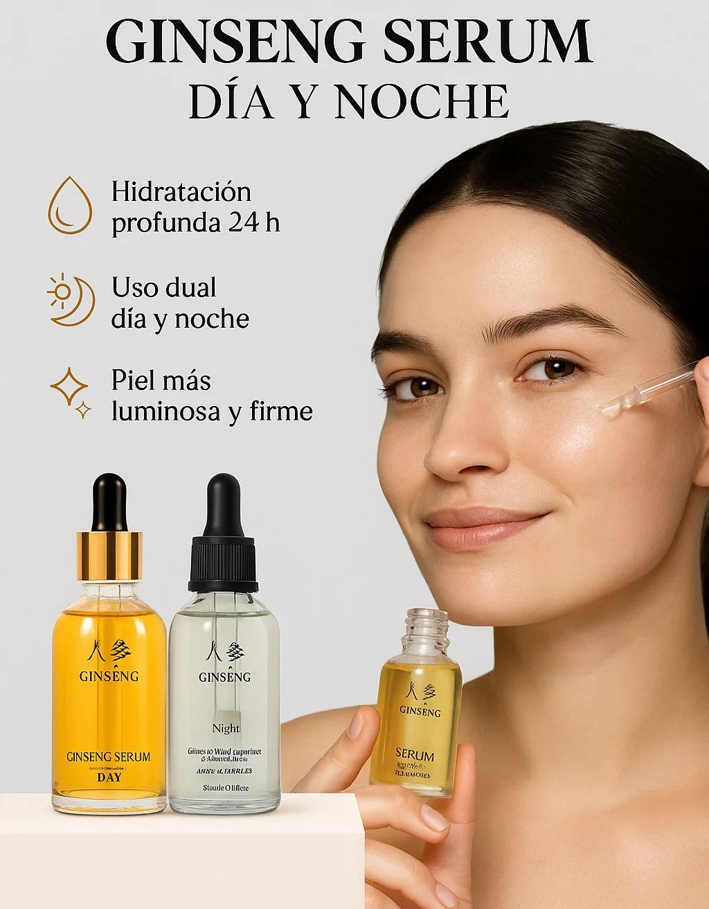 🔥GINSENG Sérum antienvejecimiento ORIGINAL OFERTA 2X1 😍