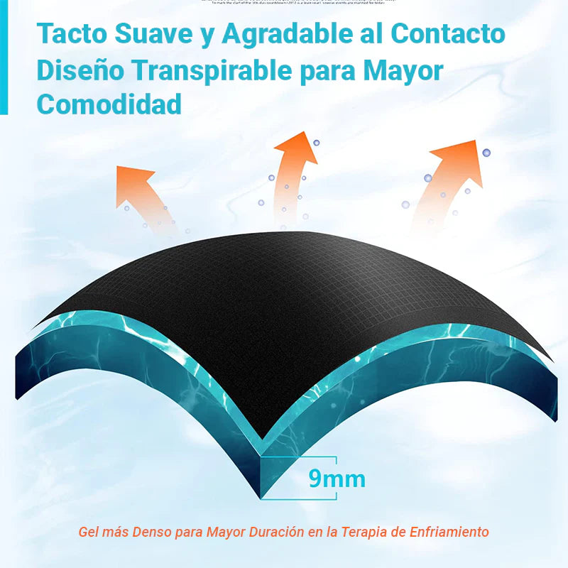 Gorro en Gel terapéutico, Alivio Instantáneo para los dolores de cabeza💆 OFERTA